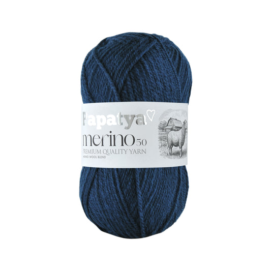 Papatya Merino 50 Navy (5265)