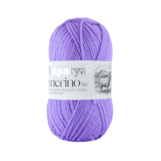 Papatya Merino 50 Purple (5430)