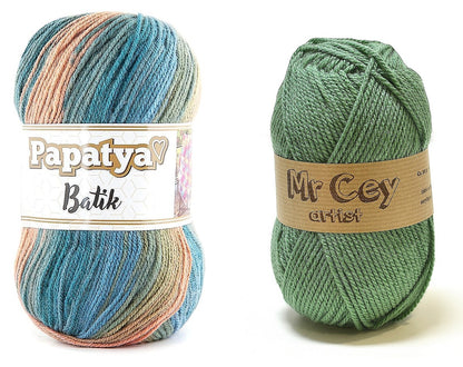 Cardigan du Laurier Mystic Pakket CAL 2019 (APRIL)