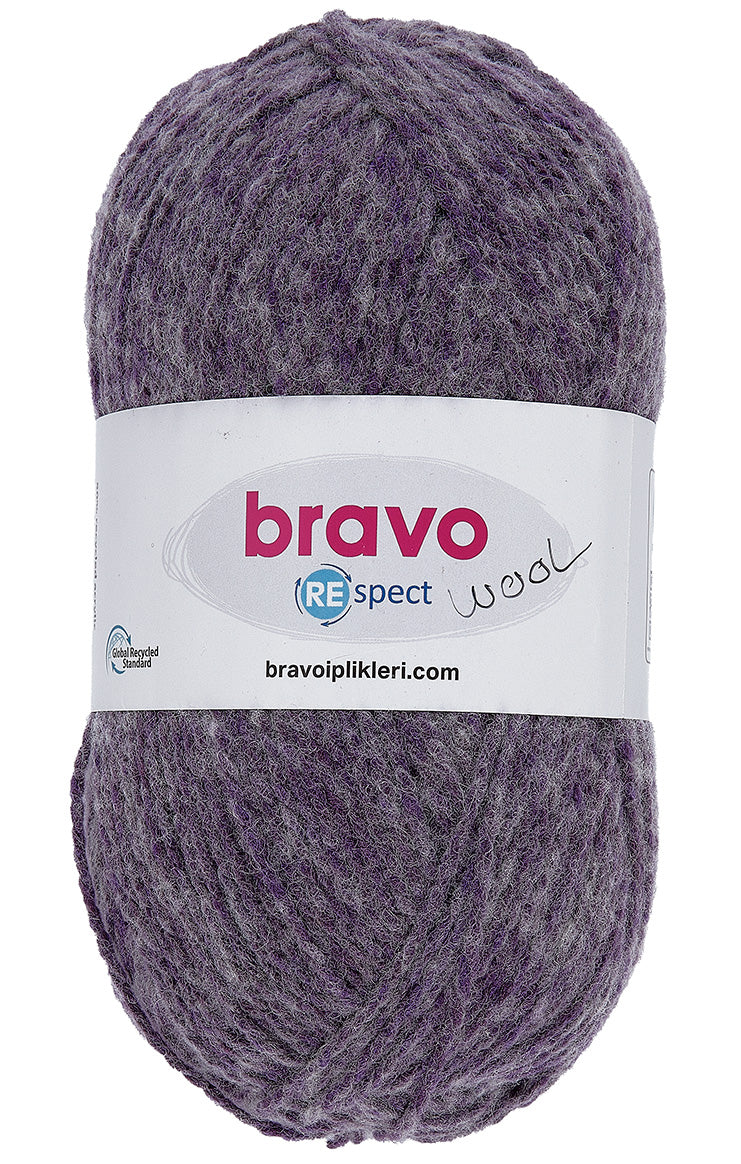 Lammy Yarns Bravo Respect Purple (60) (per pak)
