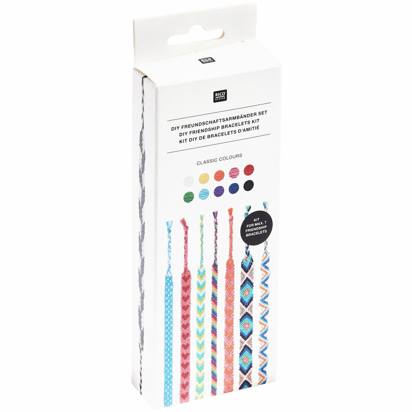 Ricorumi DIY-set vriendschapsarmbanden Classic Colours