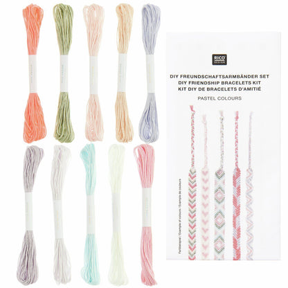 Ricorumi DIY-set vriendschapsarmbanden Pastel Colours