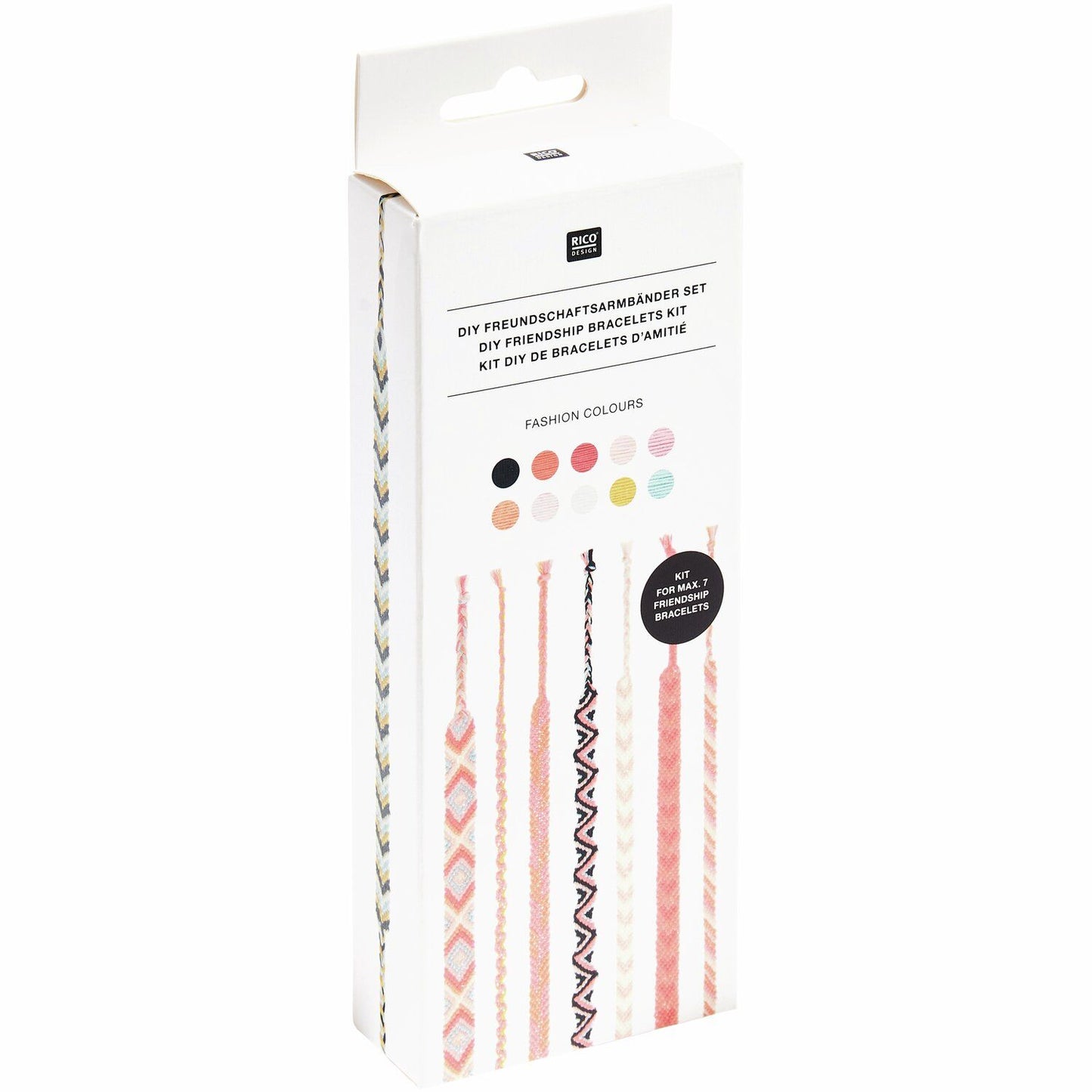 Ricorumi DIY-set vriendschapsarmbanden Fashion Colours