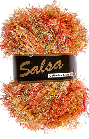 Lammy Yarns Salsa Tangerine (605) (per pak 10 Bollen)