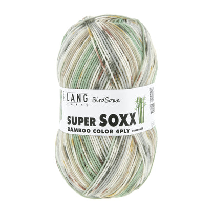 Lang Yarns Super Soxx Bamboo Color 4 Ply BirdSoxx Kinglet (0514)