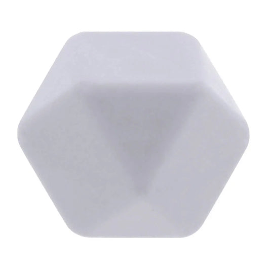 Opry Siliconen kralen hexagon 006 - 14 mm (per zakje 5 stuks)