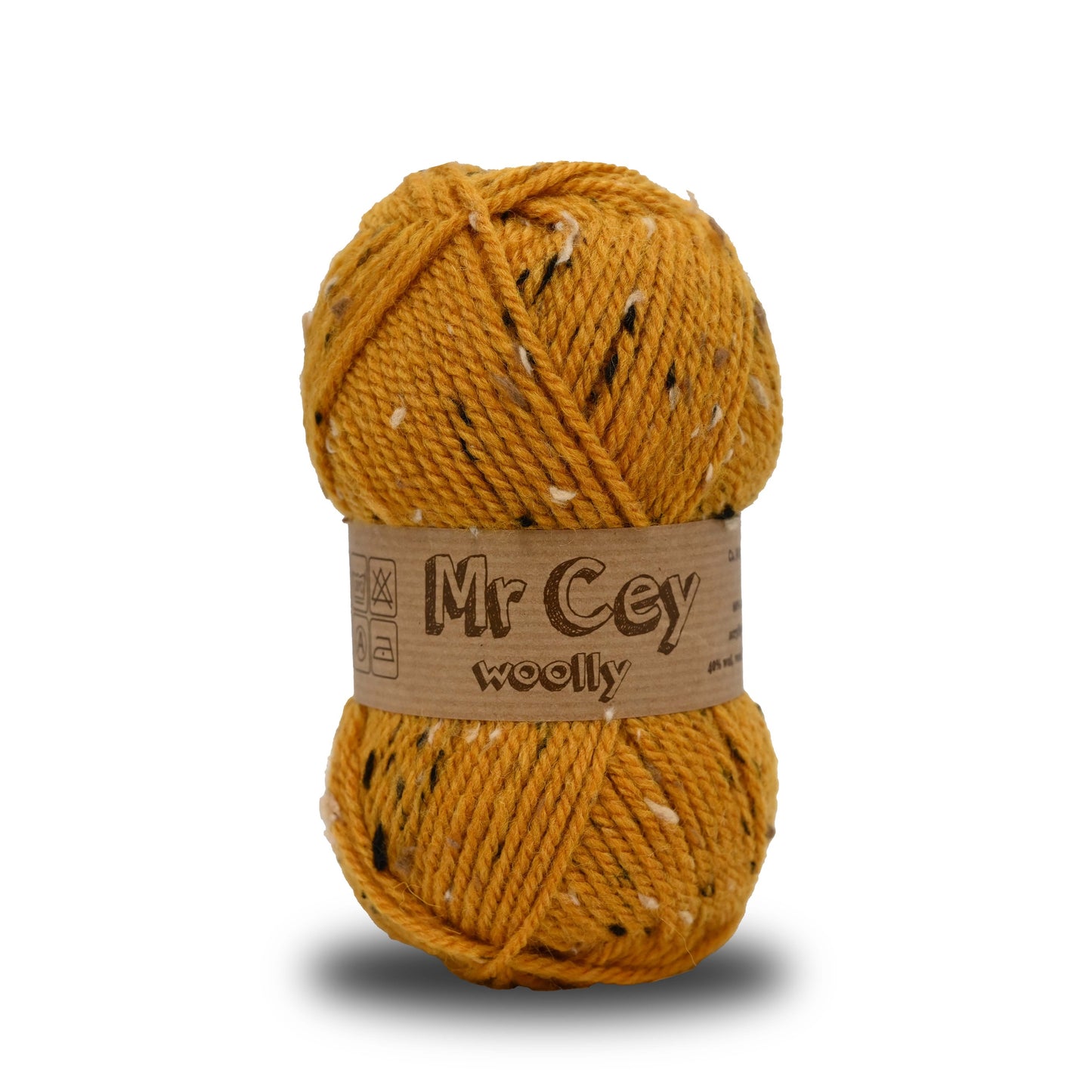 Mr. Cey Woolly Tweed Ochre (726)