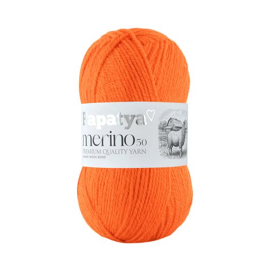 Papatya Merino 50 Royal Orange (8065)