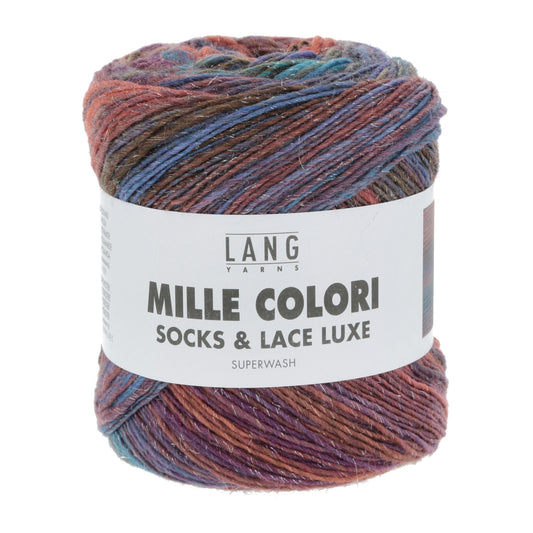 Lang Yarns Mille Colori Socks & Lace Luxe Eveningwalk (0201)