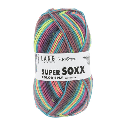 Lang Yarns Super Soxx Color 4 Ply Discosoxx Nightfever (0517)