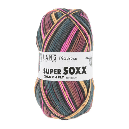 Lang Yarns Super Soxx Color 4 Ply Discosoxx Lastdance (0519)