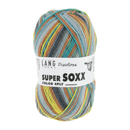 Lang Yarns Super Soxx Color 4 Ply Discosoxx Go to be Real (0522)