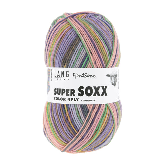 Lang Yarns Super Soxx 4 Ply Fjordsoxx Saltfjorden (0537)