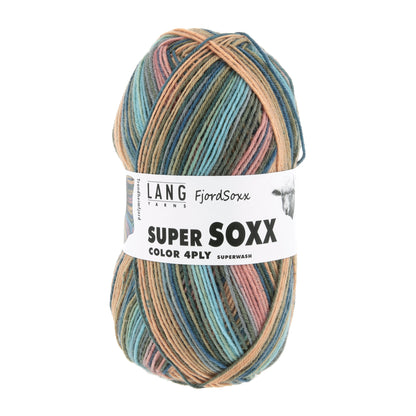 Lang Yarns Super Soxx 4 Ply Fjordsoxx Trondheimfjorden (0539)