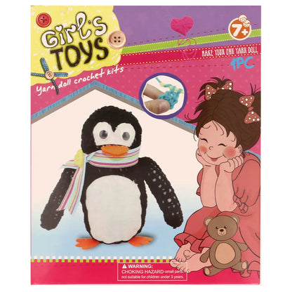 Haakpakket amigurumi voor kinderen pinguin