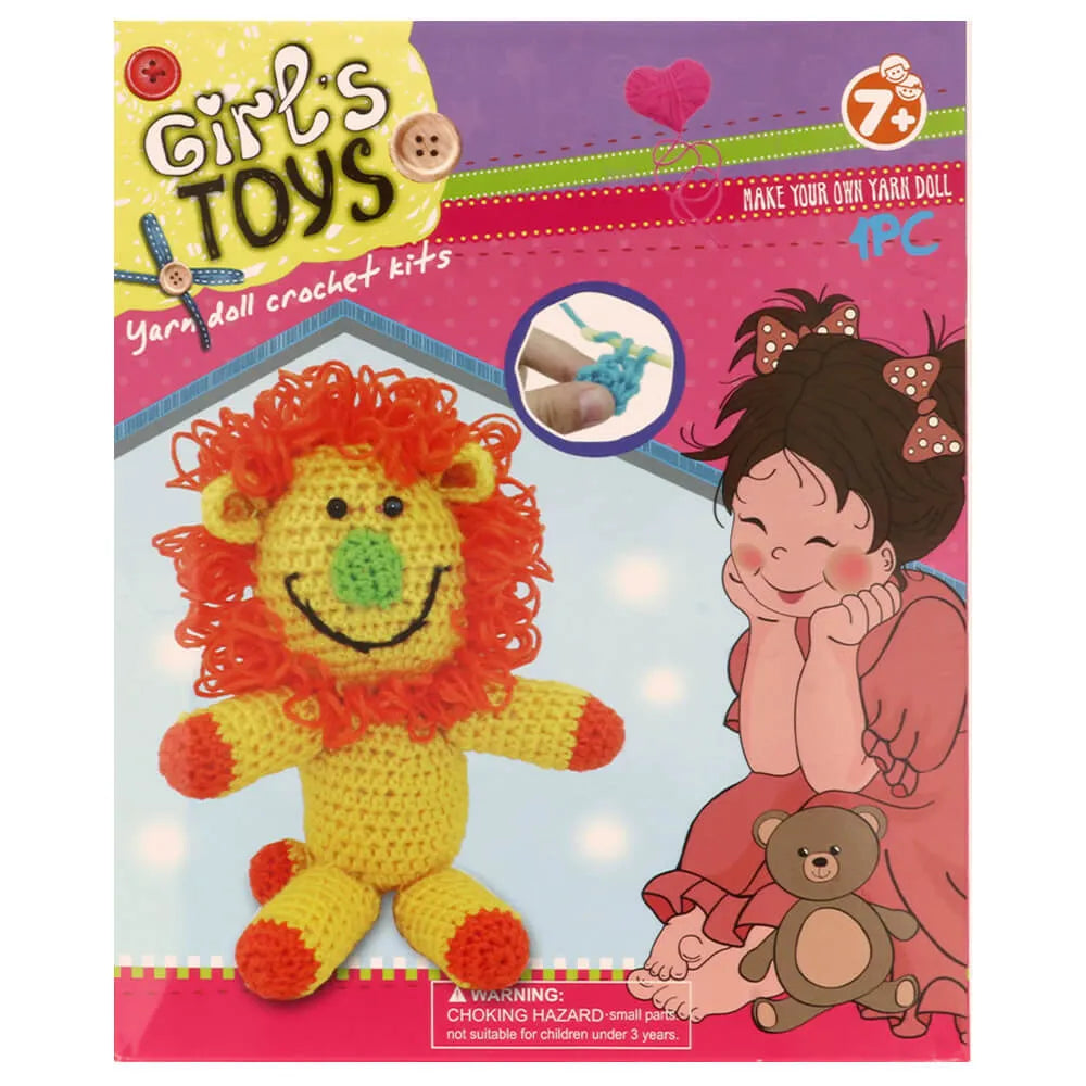 Haakpakket amigurumi voor kinderen Leeuw