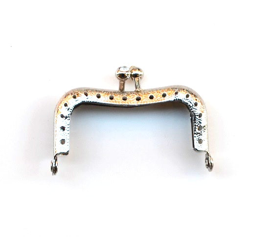 Portemonnee Beugel Silver 6 cm 99698-1S