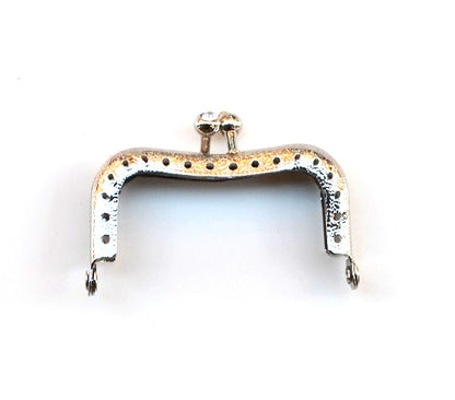 Portemonnee Beugel Silver 6 cm 99698-1S