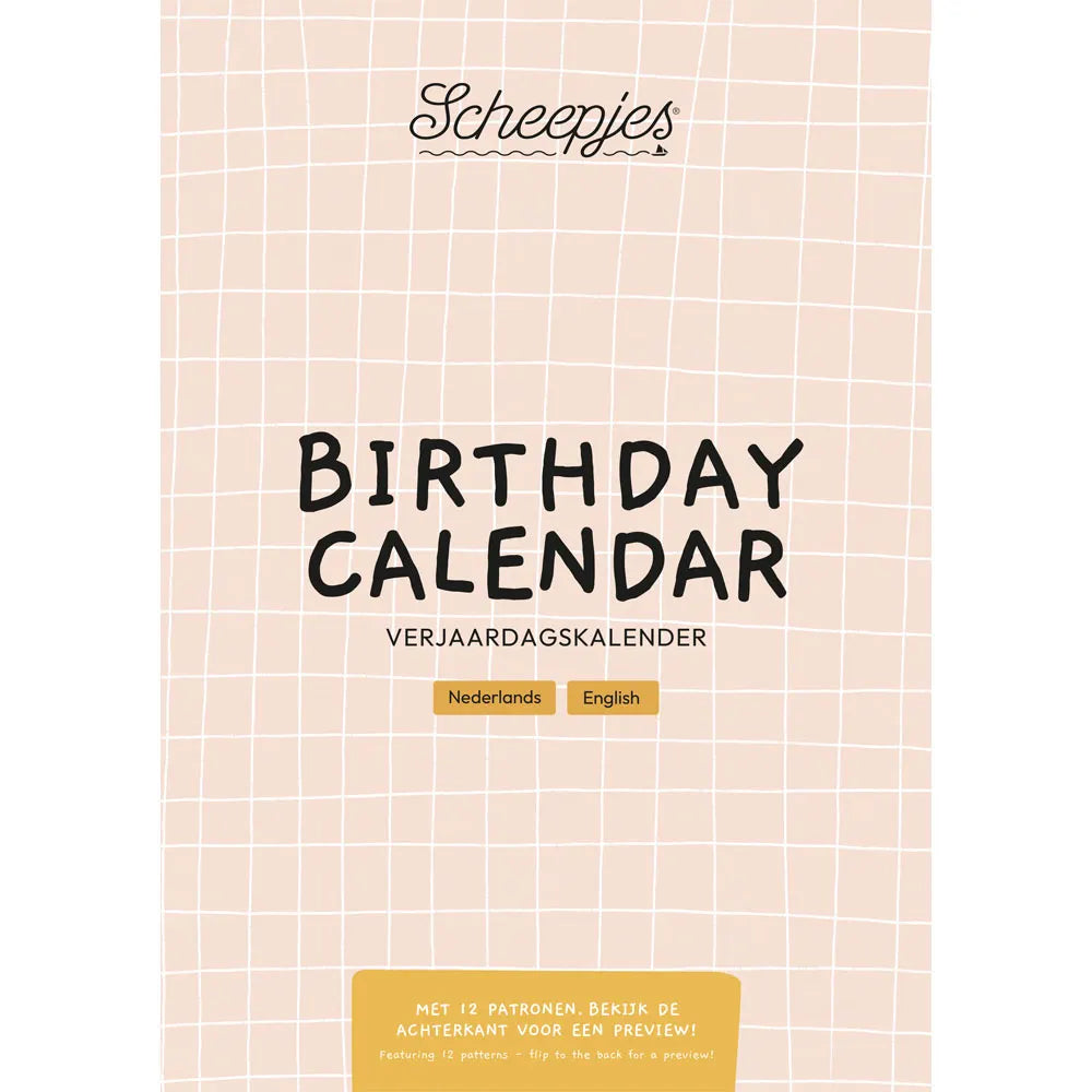 Scheepjes Verjaardagskalender