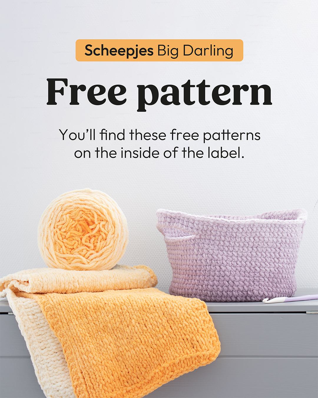 Scheepjes Big Darling Monochrome Cake 1x300g - 410 Panda