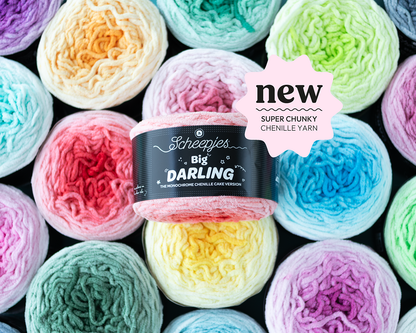 Scheepjes Big Darling Monochrome Cake 1x300g - 410 Panda