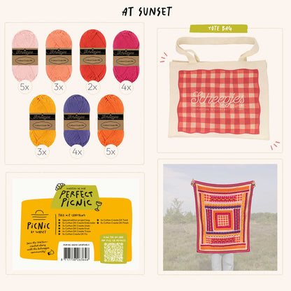 Scheepjes Perfect Picnic CAL 2026 / Cotton Create Sunset