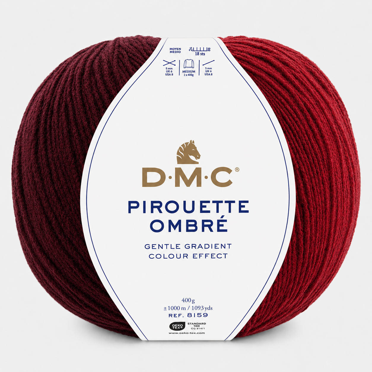DMC Pirouette Ombre Red (108)