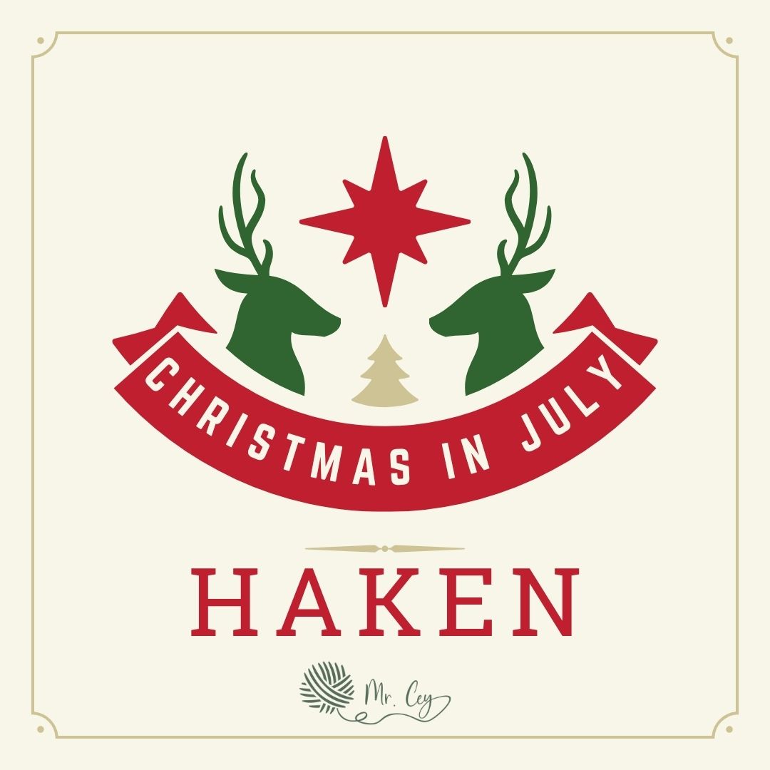 Christmas in july mystery blanket 2026 HAKEN