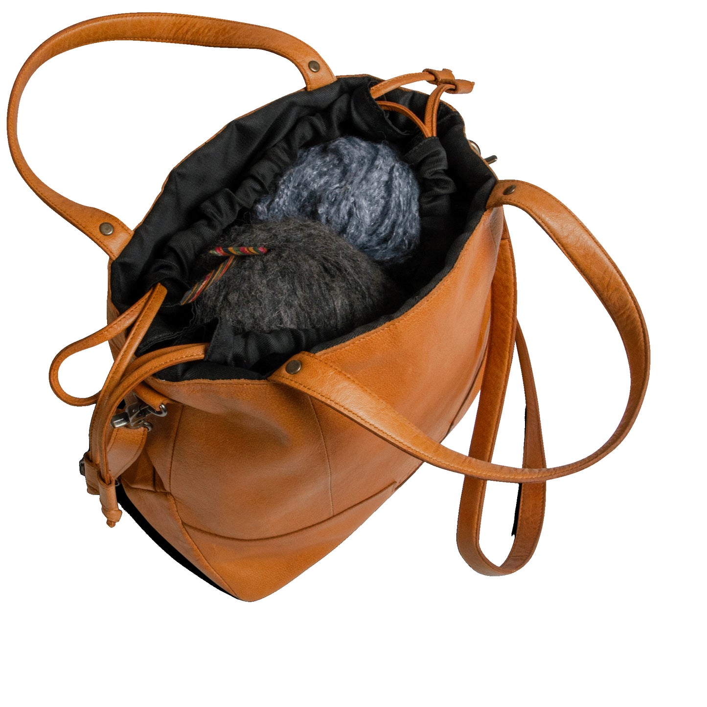 Muud Lofoten Brei- en Haaktas 26x34x14cm - whisky