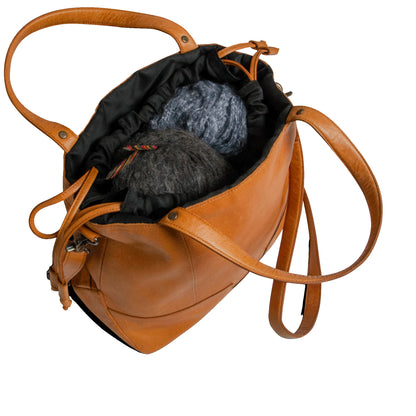 Muud Lofoten Brei- en Haaktas 26x34x14cm - whisky