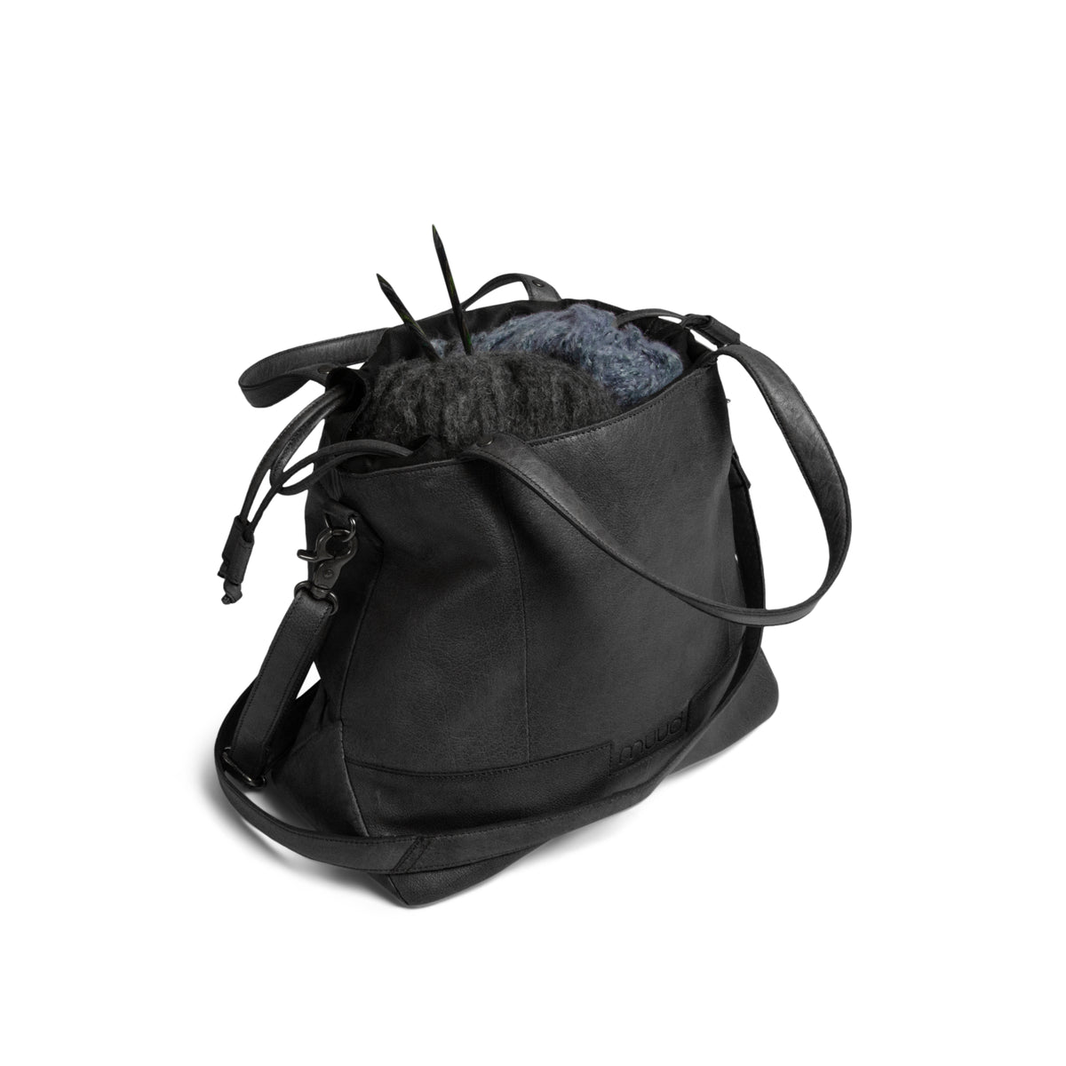 Muud Lofoten Brei- en Haaktas 26x34x14cm - black