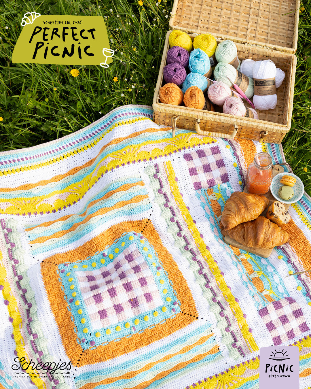 Scheepjes Perfect Picnic CAL 2026 / Cotton Create Dawn