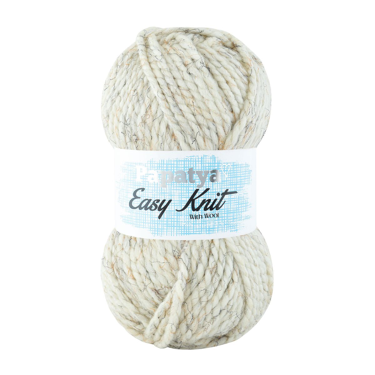 Papatya Easy Knit Tweed Cream (9210)