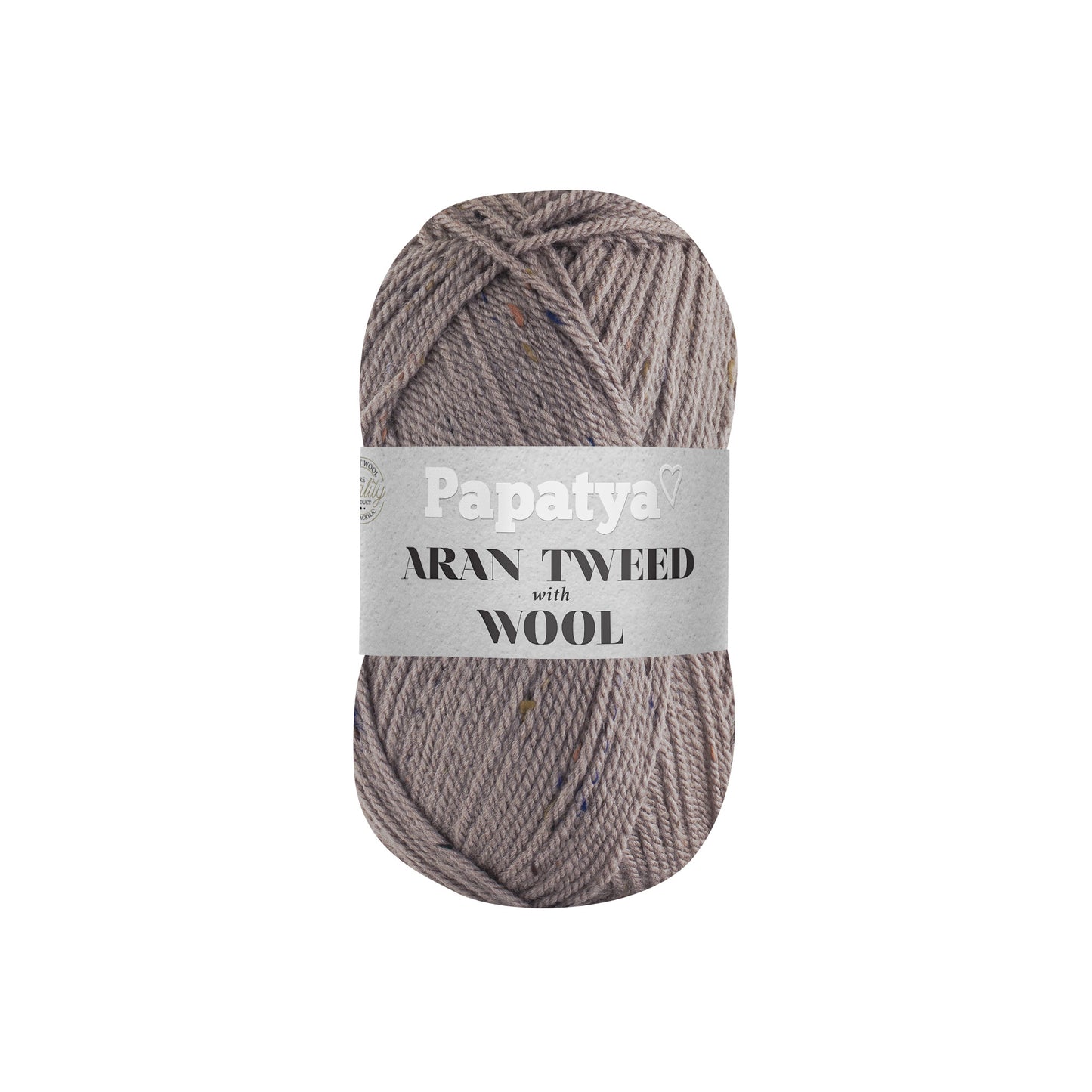 Papatya Aran Tweed with Wool Taupe (9260)