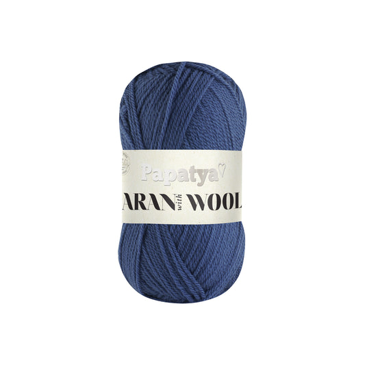 Papatya Aran with Wool Blues (5080)