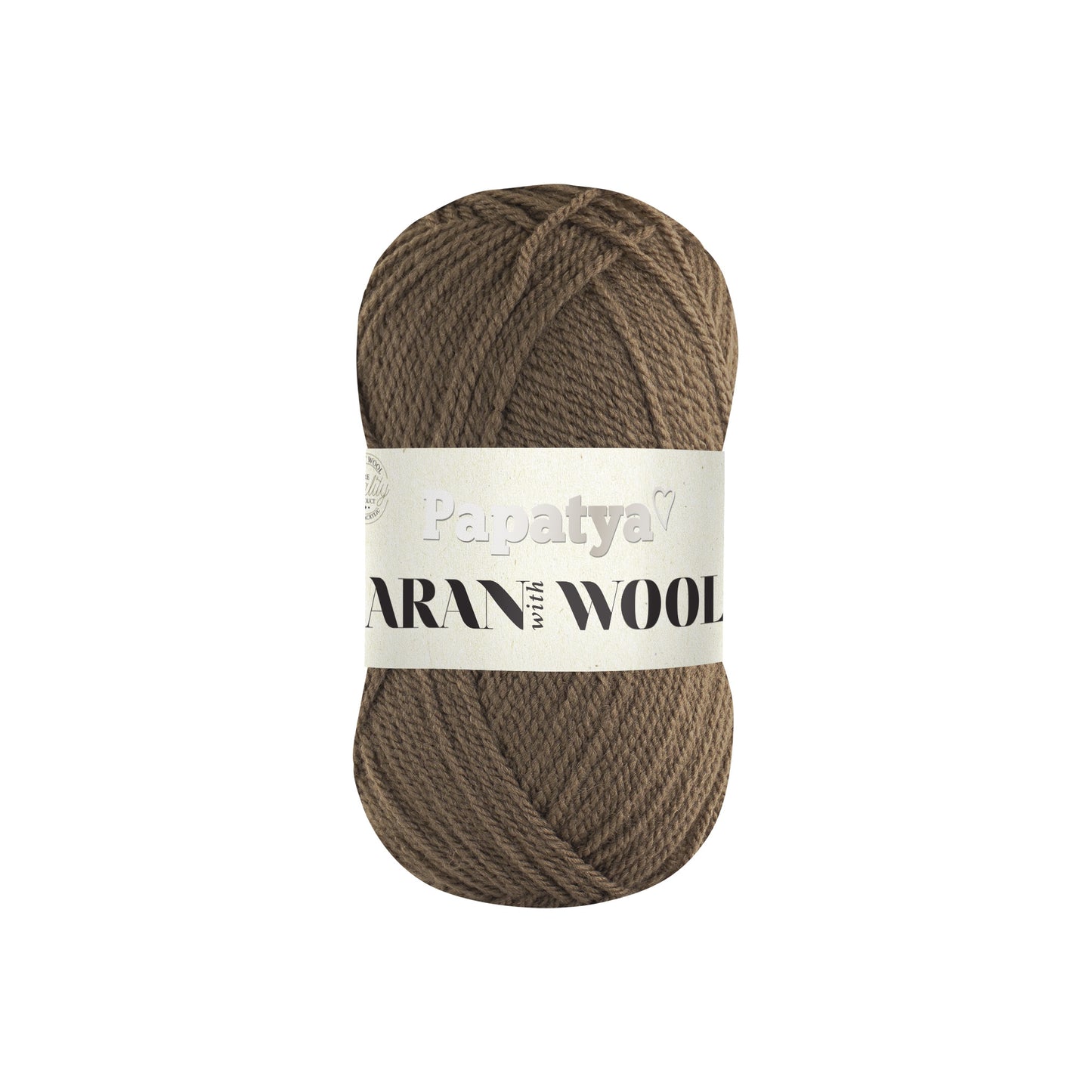 Papatya Aran with Wool Taupe (9270)