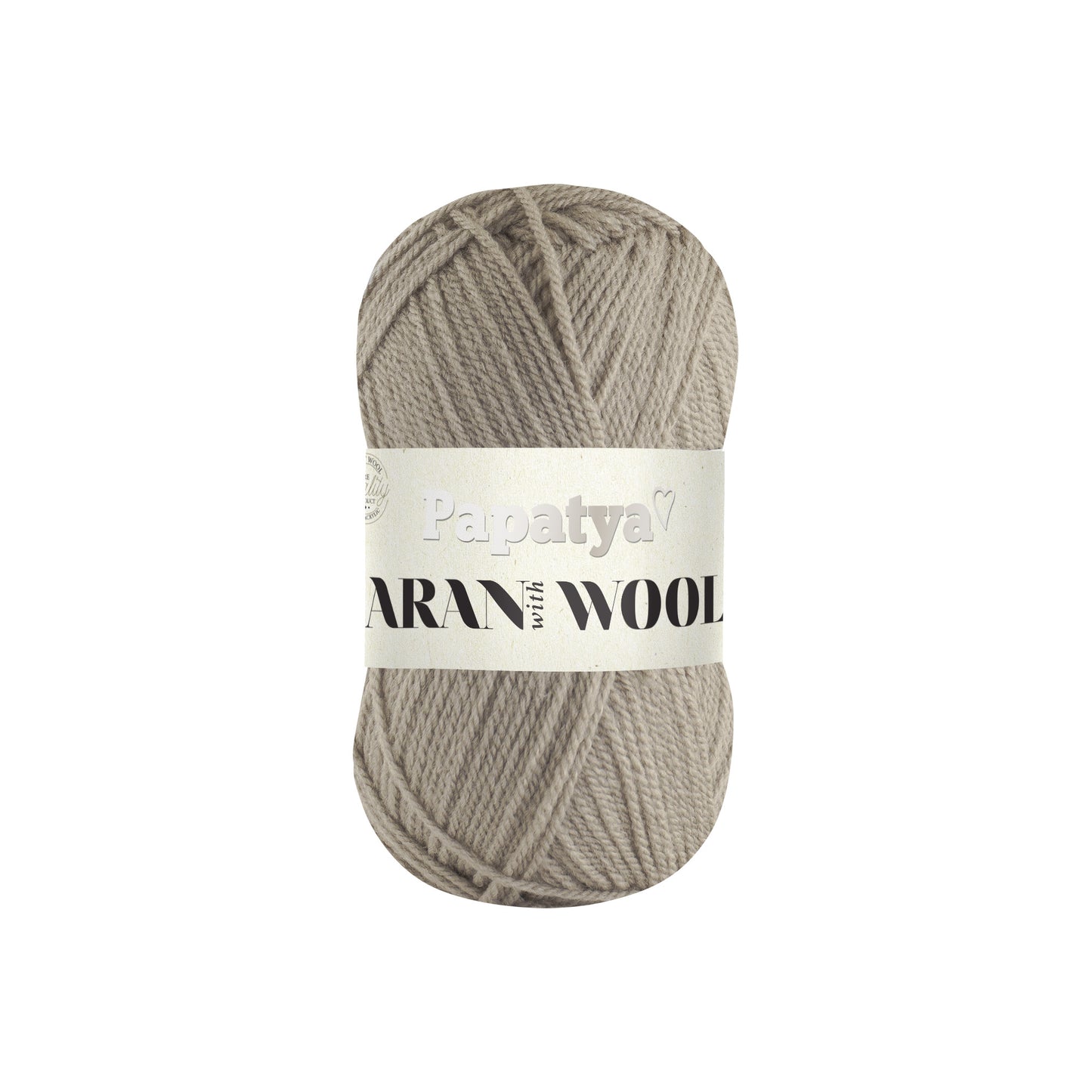 Papatya Aran with Wool Bone (9605)