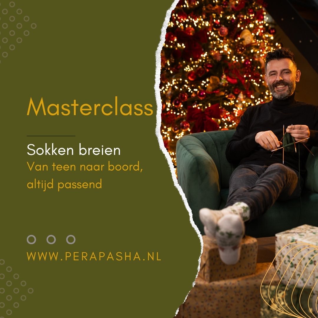 Workshop Sokken Breien met Mr. Cey (11 en 25 juli 2026)
