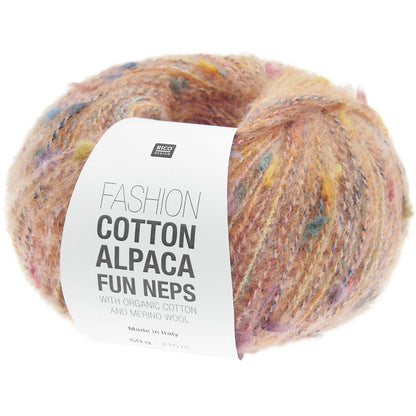 Rico Design Fashion Cotton Alpaca Fun Neps Abrikoos (002)