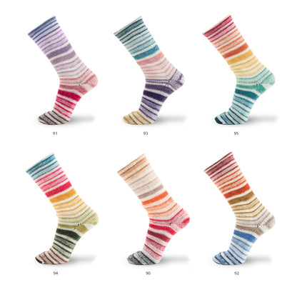 Katia Concept 4 Ply Symmetric Socks and More Infinity Volcano (90)