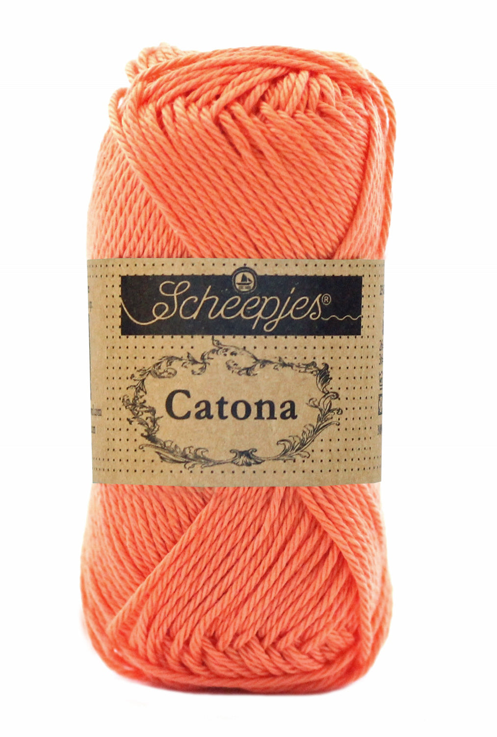 Scheepjes Catona Rich Coral 25g (410)