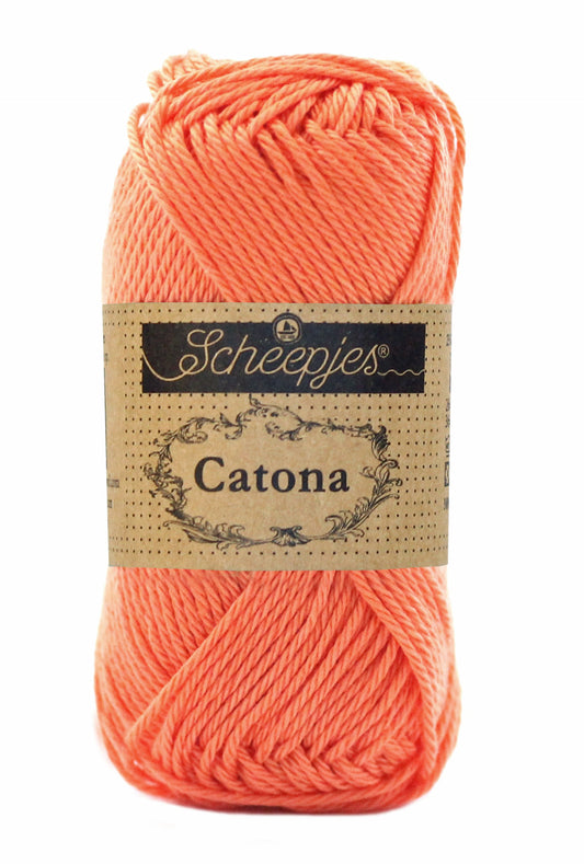 Scheepjes Catona Rich Coral 25g (410)