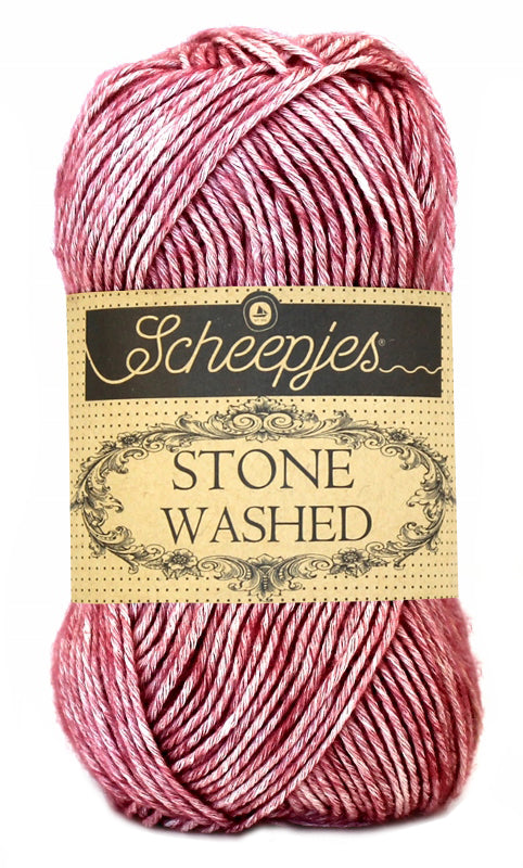 Scheepjes Stone Washed Corundum Ruby (808)