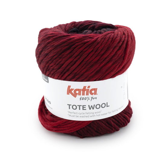 Katia Tote Wool Scarlet (101)