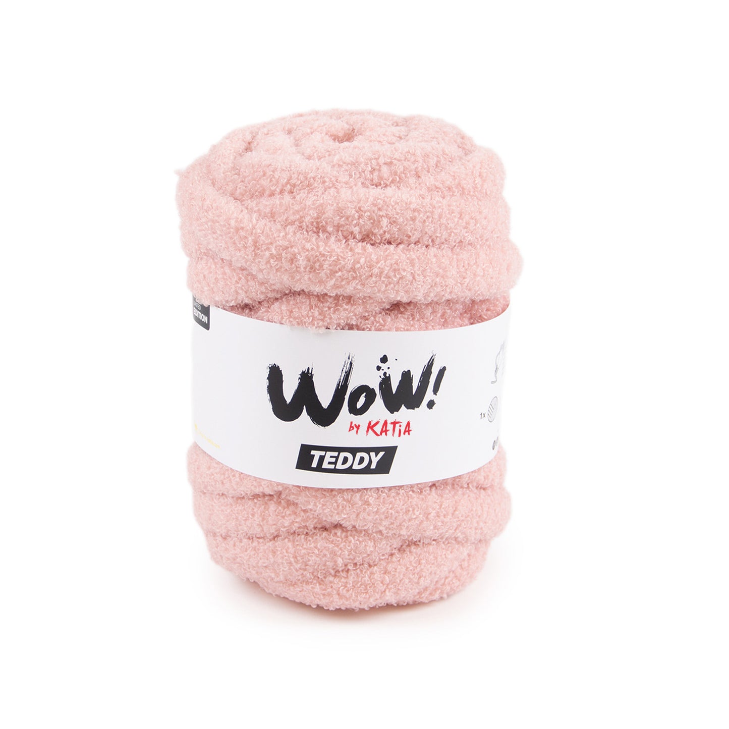 Katia Wow Teddy Bubblegum Rose (107)