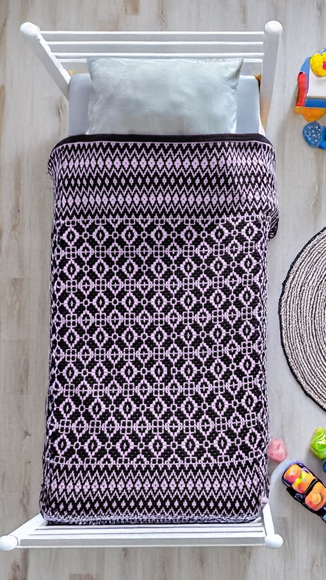Purple Dreams HAKEN (The Last Day With Overlay Crochet) (Garenpakket)