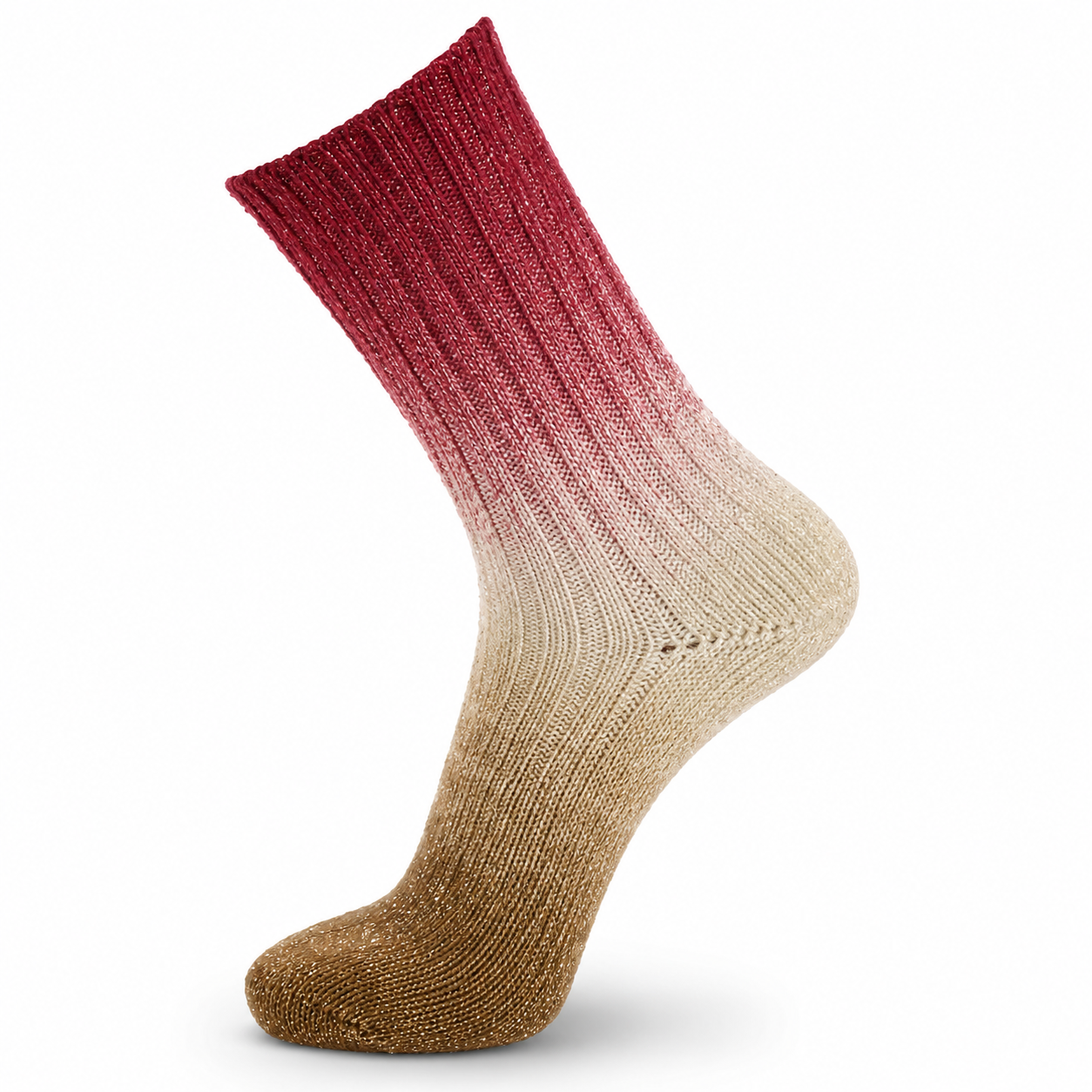 Katia Concept 4 Ply Symmetric Socks and More Christmas Mrs Clause (201)