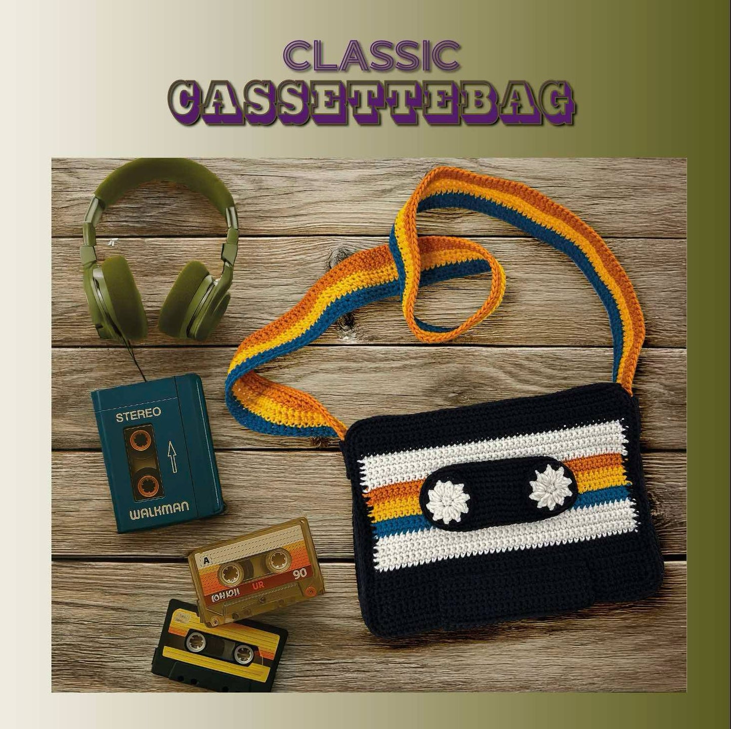 Classic Cassettebag uit EnDoor magazine (Garenpakket)