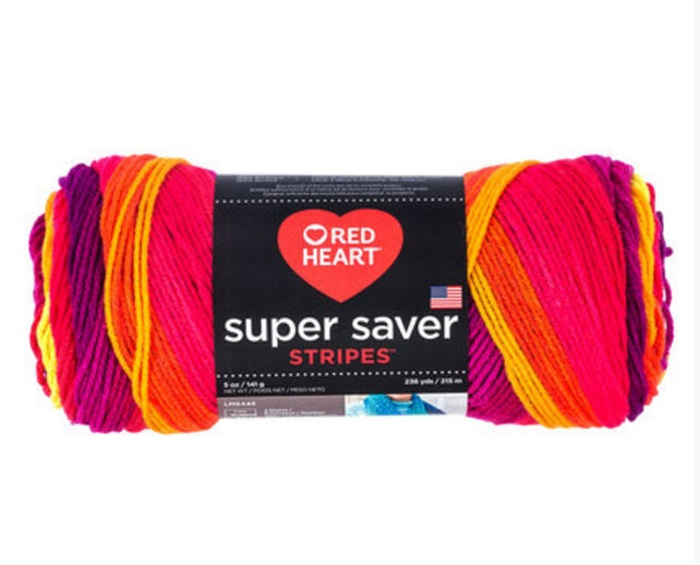 Red Heart Super Saver Fruity Stripe