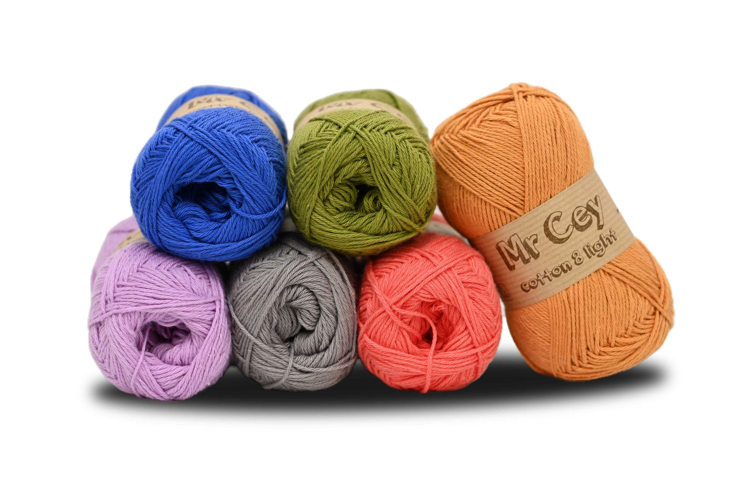 Mr. Cey Cotton 8 Light Assortiment 48 Kleuren + 3 pakken GRATIS!!!
